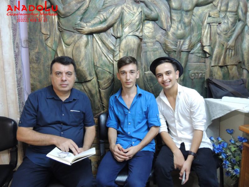 Anadolu Güzel Sanatlar Merkezini Ziyaret Eden Öğrencilerimiz Çukurovada