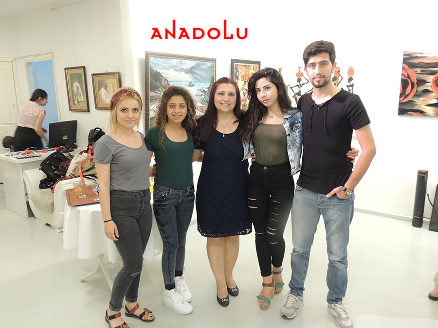 Kayseri Yağlı boya Resim Sergisinde