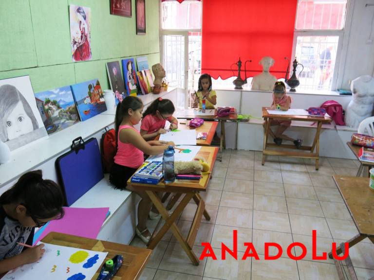 Çocuklar İçin Güzel Sanatlar Kursu Çukurovada