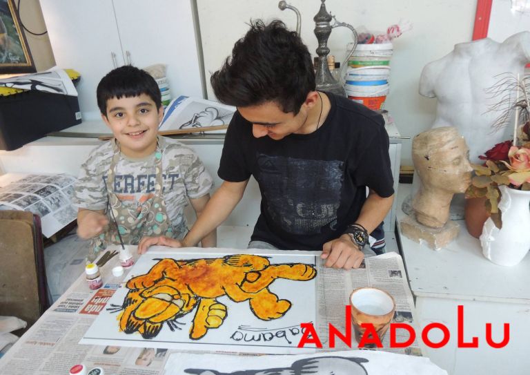 Çocuklar İçin Resim Dersleri Çukurovada