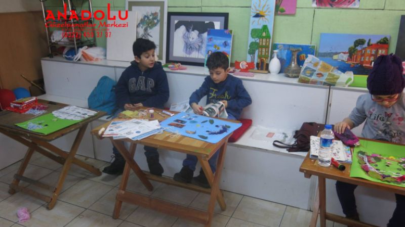 Kayseride Çocuklar İçin Yağlı Boya Kursları