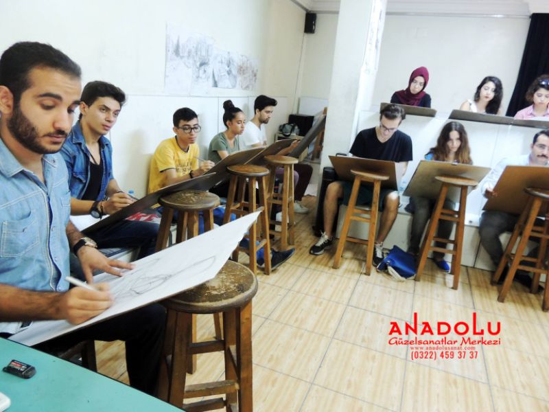 Güzel Sanatlar Fakülteleri İçin Çizim Kursları Çukurovada