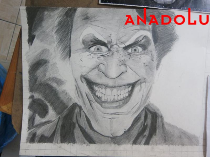 Karakalem Joker Çizimleri Çukurova
