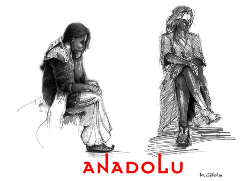 Karakalem İnsan Çizim Modelleri Çukurovada