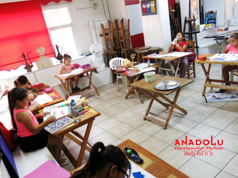 Çocuklar İçin Resim Kursları Çukurovada